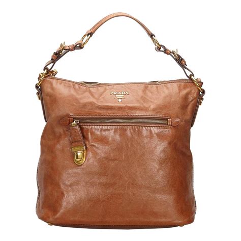 vintage prada brown bag|authentic used Prada handbags.